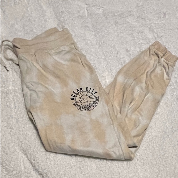 bebe Pants - Women’s Beige Joggers sweats